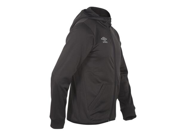 UMBRO Core Tech Hood Zip J19 Svart 164 Luvtröja med hel dragkedja junior 